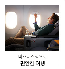 비즈니석,편안한여행